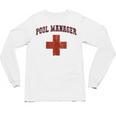 Swimming Pool Manager Beach Vacay Lifeguards Swim Cruise Unisex Long Sleeve T-Shirt, trending gift