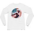 Swimming United States Apparel American Flag Swimming Unisex Long Sleeve T-Shirt, trending gift Swimming United States Apparel American Flag Swimming Unisex Long Sleeve T-Shirt, trending gift