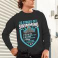 6 Stages Of Swimming Joke Sports Athlete Pool Swimmer Unisex Long Sleeve T-Shirt 6 Stages Of Swimming Joke Sports Athlete Pool Swimmer Unisex Long Sleeve T-Shirt