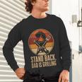 BBQ Dad Stand Back Dad Is Grilling Unisex Long Sleeve T-Shirt BBQ Dad Stand Back Dad Is Grilling Unisex Long Sleeve T-Shirt