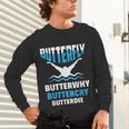 Butterfly Butterwhy Buttercry Swimming Swimmer Unisex Long Sleeve T-Shirt Butterfly Butterwhy Buttercry Swimming Swimmer Unisex Long Sleeve T-Shirt