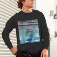 Competitive Swim Team Funny Kitty Cat Swimming Unisex Long Sleeve T-Shirt Competitive Swim Team Funny Kitty Cat Swimming Unisex Long Sleeve T-Shirt