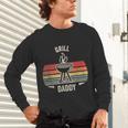 Grill Daddy BBQ Dad Retro Vintage Grilling Graphic Unisex Long Sleeve T-Shirt
