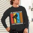 Je Peux Pas J'Ai Piscine Swimming Humour Retro Swimming Pool Unisex Long Sleeve T-Shirt Je Peux Pas J'Ai Piscine Swimming Humour Retro Swimming Pool Unisex Long Sleeve T-Shirt