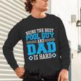 Pool Guy And Pool Dad Men Swimming Pool Owner Unisex Long Sleeve T-Shirt Pool Guy And Pool Dad Men Swimming Pool Owner Unisex Long Sleeve T-Shirt