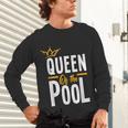Queen Of The Pool Swimmers Swimming Swimmer Unisex Long Sleeve T-Shirt Queen Of The Pool Swimmers Swimming Swimmer Unisex Long Sleeve T-Shirt