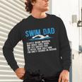 Swim Dad Definition Swimming Dad Of A Swimmer Father Unisex Long Sleeve T-Shirt Swim Dad Definition Swimming Dad Of A Swimmer Father Unisex Long Sleeve T-Shirt