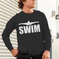 Swim Sports Swimming Water Athletic Swimmer Unisex Long Sleeve T-Shirt