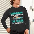 Swim Swimmers Swimming Unisex Long Sleeve T-Shirt Swim Swimmers Swimming Unisex Long Sleeve T-Shirt