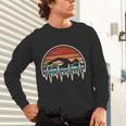 Swimming Heartbeat Retro Swim Swimmer Men Women Unisex Long Sleeve T-Shirt Swimming Heartbeat Retro Swim Swimmer Men Women Unisex Long Sleeve T-Shirt