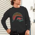 Swimming Retro Vintage 80s Style Swimmer Unisex Long Sleeve T-Shirt Swimming Retro Vintage 80s Style Swimmer Unisex Long Sleeve T-Shirt