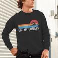 Swimming Swimmer Eat My Bubbles Swim Retro Unisex Long Sleeve T-Shirt Swimming Swimmer Eat My Bubbles Swim Retro Unisex Long Sleeve T-Shirt