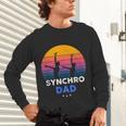 Synchronized Swimming Synchro Dad Unisex Long Sleeve T-Shirt Synchronized Swimming Synchro Dad Unisex Long Sleeve T-Shirt