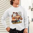 BBQ Dad Tee Grill Is Hot My Opinions Present Apparel Unisex Long Sleeve T-Shirt