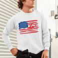 Vintage American Flag Swim Team Swimmer Funny Swimming Gift Unisex Long Sleeve T-Shirt Vintage American Flag Swim Team Swimmer Funny Swimming Gift Unisex Long Sleeve T-Shirt