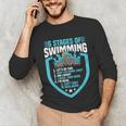 6 Stages Of Swimming Joke Sports Athlete Pool Swimmer Unisex Long Sleeve T-Shirt 6 Stages Of Swimming Joke Sports Athlete Pool Swimmer Unisex Long Sleeve T-Shirt