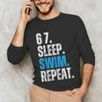 67 Sleep Swim Repeat Swimming Swimmer 67 Meme Unisex Long Sleeve T-Shirt 67 Sleep Swim Repeat Swimming Swimmer 67 Meme Unisex Long Sleeve T-Shirt