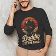 BBQ Dad Daddio Of The Patio Fathers Day Grilling Unisex Long Sleeve T-Shirt BBQ Dad Daddio Of The Patio Fathers Day Grilling Unisex Long Sleeve T-Shirt