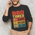 BBQ Dad Griller Weekend Barbecue Unisex Long Sleeve T-Shirt