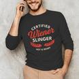 Certified Wiener Slinger BBQ Dad 4th Of July Unisex Long Sleeve T-Shirt Certified Wiener Slinger BBQ Dad 4th Of July Unisex Long Sleeve T-Shirt