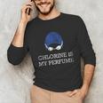 Chlorine Is My Perfume Shirt Swim Swimming Unisex Long Sleeve T-Shirt Chlorine Is My Perfume Shirt Swim Swimming Unisex Long Sleeve T-Shirt