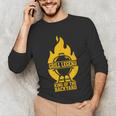 Grill Legend King Of The Backyard BBQ Dad Humor Chef Unisex Long Sleeve T-Shirt