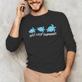 Just Keep Swimming Sea Turtle Swimmer Swim Team Coach Unisex Long Sleeve T-Shirt Just Keep Swimming Sea Turtle Swimmer Swim Team Coach Unisex Long Sleeve T-Shirt