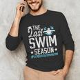 Last Swim Season Swim Senior Mom Swimming Senior Mama Unisex Long Sleeve T-Shirt Last Swim Season Swim Senior Mom Swimming Senior Mama Unisex Long Sleeve T-Shirt