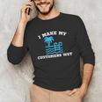 Pool Boy For Swimming Pool Service Guy Unisex Long Sleeve T-Shirt