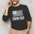 Swim Dad Art For Dad Father Men Swim Team Dad Swimming Coach Unisex Long Sleeve T-Shirt Swim Dad Art For Dad Father Men Swim Team Dad Swimming Coach Unisex Long Sleeve T-Shirt