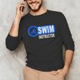 Swim Instructor Swimming Teacher Swimmer In Pool Graphic Art Unisex Long Sleeve T-Shirt Swim Instructor Swimming Teacher Swimmer In Pool Graphic Art Unisex Long Sleeve T-Shirt