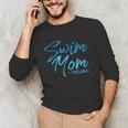 Swim Mom Swimming Cute Unisex Long Sleeve T-Shirt Swim Mom Swimming Cute Unisex Long Sleeve T-Shirt