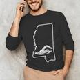 Swimming Apparel Mississippi Swimmer Training Unisex Long Sleeve T-Shirt Swimming Apparel Mississippi Swimmer Training Unisex Long Sleeve T-Shirt