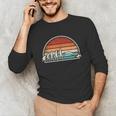 Swimming Evolution Retro Swim Swimmer Men Women Unisex Long Sleeve T-Shirt Swimming Evolution Retro Swim Swimmer Men Women Unisex Long Sleeve T-Shirt