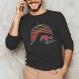 Swimming Retro Vintage 80s Style Swimmer Unisex Long Sleeve T-Shirt Swimming Retro Vintage 80s Style Swimmer Unisex Long Sleeve T-Shirt