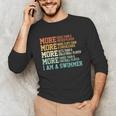 Swimming Saying Swim Swimmer Unisex Long Sleeve T-Shirt