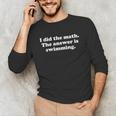 Swimming Or Swimmer Swim Coach Men Women Girls Boys Unisex Long Sleeve T-Shirt