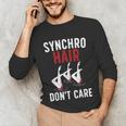 Synchronized Swimming Art For Men Women Synchronized Swim Unisex Long Sleeve T-Shirt Synchronized Swimming Art For Men Women Synchronized Swim Unisex Long Sleeve T-Shirt