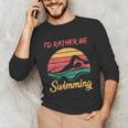 Water Rat Water Sports Hobby Swimming Club Swimming Unisex Long Sleeve T-Shirt Water Rat Water Sports Hobby Swimming Club Swimming Unisex Long Sleeve T-Shirt