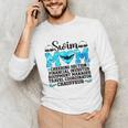 Swim Mom Definition Swimming Mother Of A Swimmer Mom Unisex Long Sleeve T-Shirt Swim Mom Definition Swimming Mother Of A Swimmer Mom Unisex Long Sleeve T-Shirt