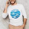 Swimming Freestyle Raglan Baseball Tee Unisex Long Sleeve T-Shirt
