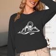 Breaststroke Swimming Stylized Design For Swimmers Unisex Long Sleeve T-Shirt