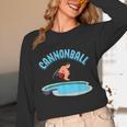Cannonball Swimming Pool Fun Diving Diver Swimmer Cool Unisex Long Sleeve T-Shirt