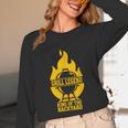 Grill Legend King Of The Backyard BBQ Dad Humor Chef Unisex Long Sleeve T-Shirt