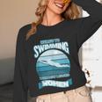 Here's To Swimming With Bow Legged Women Vintage Style Unisex Long Sleeve T-Shirt