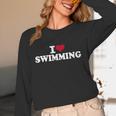 I Love Swimming Unisex Long Sleeve T-Shirt
