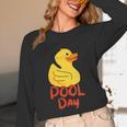Pool Swimming Day Unisex Long Sleeve T-Shirt Pool Swimming Day Unisex Long Sleeve T-Shirt