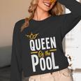 Queen Of The Pool Swimmers Swimming Swimmer Unisex Long Sleeve T-Shirt Queen Of The Pool Swimmers Swimming Swimmer Unisex Long Sleeve T-Shirt