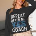 Repeat Yes Swim Coaching Swimming Coaches Unisex Long Sleeve T-Shirt