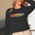 Retro Swimming Vintage Swimming Swimmer Unisex Long Sleeve T-Shirt Retro Swimming Vintage Swimming Swimmer Unisex Long Sleeve T-Shirt